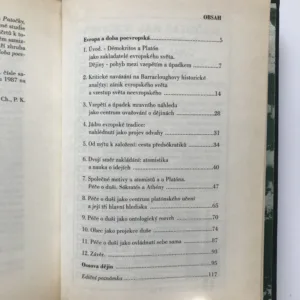 Evropa a doba poevropská, Jan Patočka
