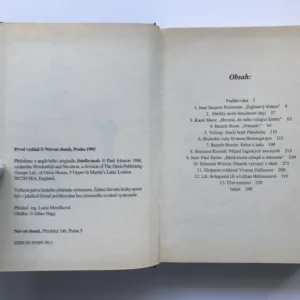 Intelektuálové, Paul Johnson