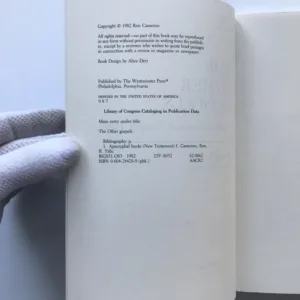 The Other Gospels (Non-Canonical Gospel Texts), Ron Cameron