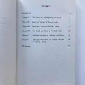 Cultures Apart? (The Catholic Church and Contemporary Irish Youth), Oliver V. Brennan