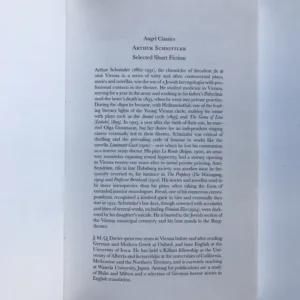 Selected Short Fiction, Arthur Schnitzler