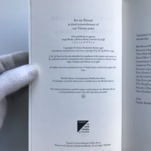 Selected Short Fiction, Arthur Schnitzler