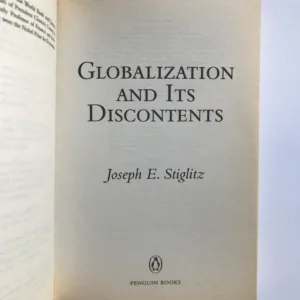 Globalization and Its Discontents, Joseph E. Stiglitz
