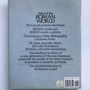 Atlas of The Roman World, Tim Cornell, John Matthews