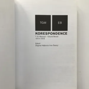 Korespondence T. G. Masaryk – Edvard Beneš 1914-1918