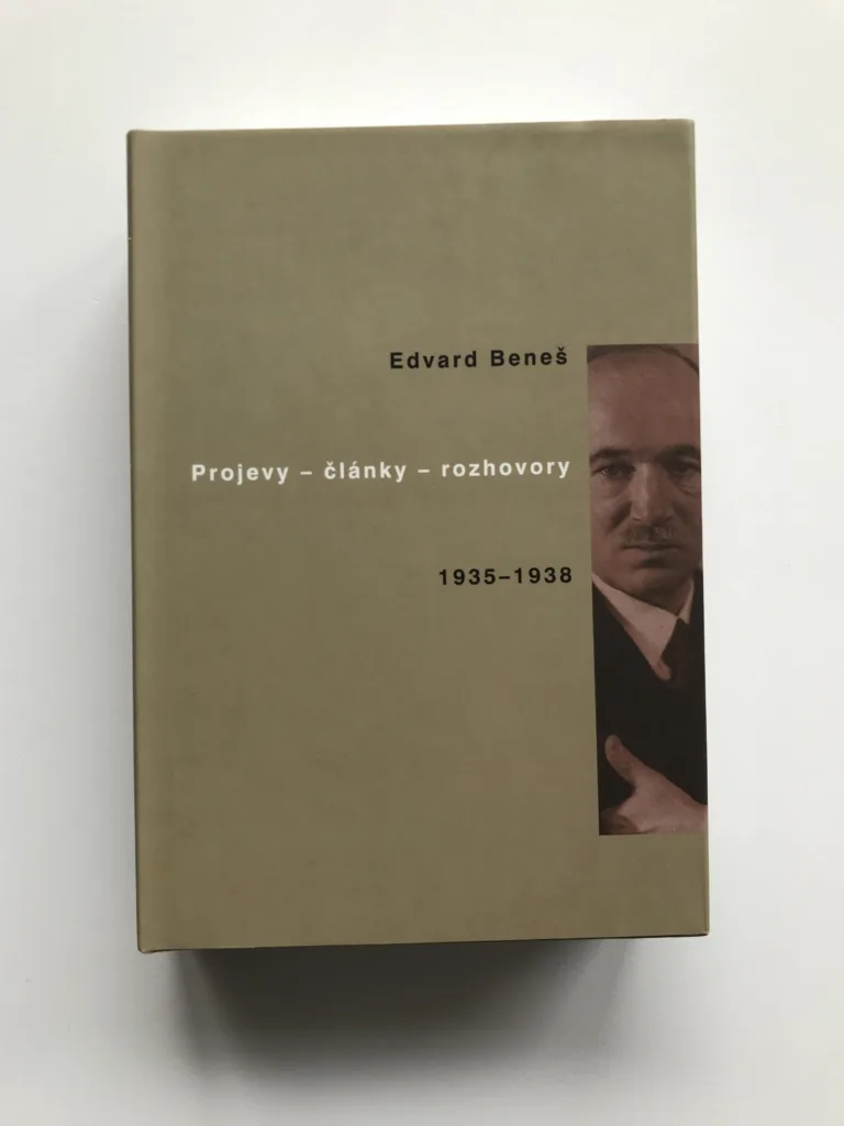 Projevy – články – rozhovory (1935-1938), Edvard Beneš