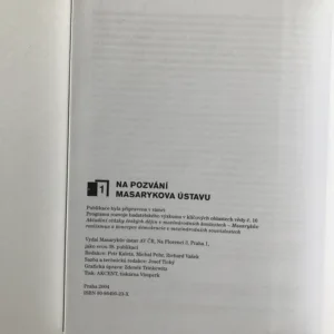 Na pozvání Masarykova ústavu 1