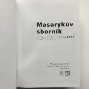 Masarykův sborník XI-XII