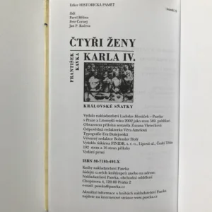 Čtyři ženy Karla IV. (Královské sňatky), František Kavka