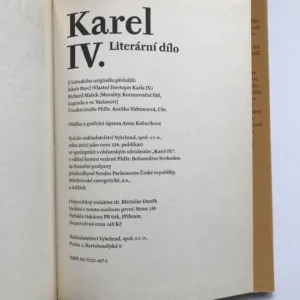 Karel IV., Literární dílo