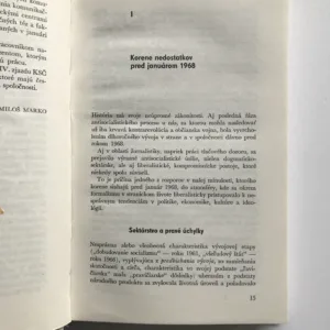Čierne na bielom, Miloš Marko
