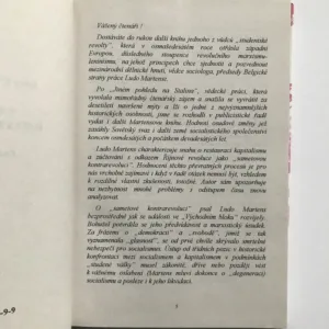 Sovětský svaz a sametová kontrarevoluce, Ludo Martens