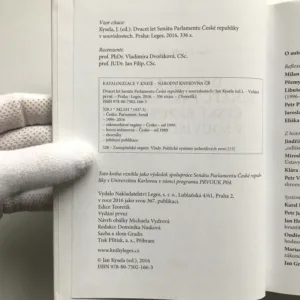 Dvacet let Senátu Parlamentu České republiky v souvislostech, Jan Kysela