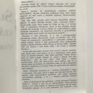 Slovanská vzájemnost včera dnes a zítra, Zdeněk Hoření