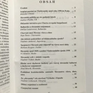 Slovanská vzájemnost včera dnes a zítra, Zdeněk Hoření
