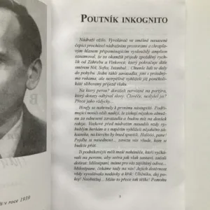 Tajně přes Balkán (podpis autora), Jan Hrobař