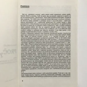 Proč to prasklo aneb hovory o demokracii a „Sametové revoluci“, Oskar Krejčí
