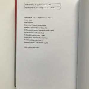Svědectví o životě v KLDR, Nina Špitálníková
