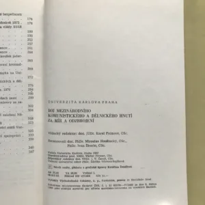Boj mezinárodního komunistického hnutí za mír a odzbrojení, Karel Picmaus