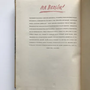 Na Berlín!, kolektiv autorů, Jan Mareš