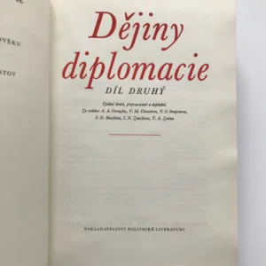 Dějiny diplomacie, V. M. Chvostov, V. S. Semjonov, S. D. Skazkin, V. A. Zorin