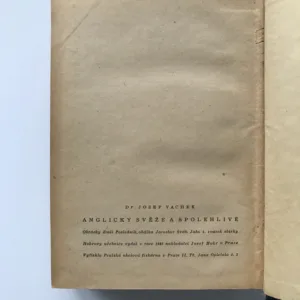 Anglicky svěže a spolehlivě, Josef Vachek