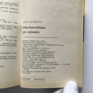 Srbochorvátština pro samouky, Anna Jeníková