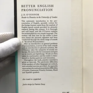 Better English Pronunciation, J. D. O'Connor