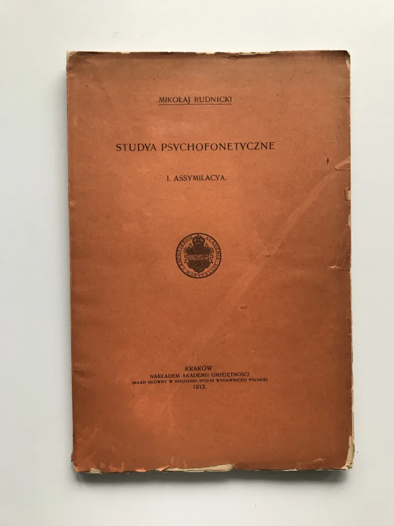 Studya psychofonetyczne (I. Assymilacya), Mikolaj Rudnicki