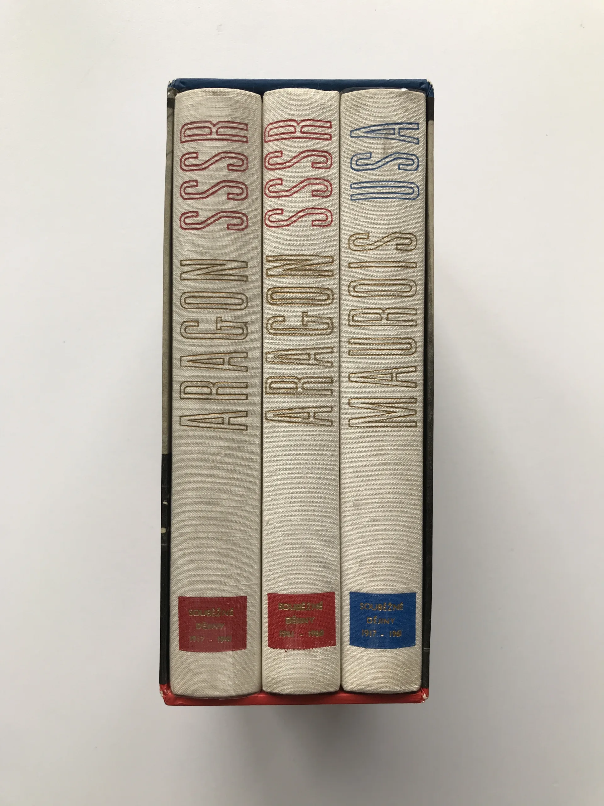 Souběžné dějiny SSSR a USA, Louis Aragon, André Maurois