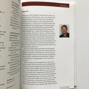 Collegium Carolinum. Forschungsstelle für die Böhmischen Länder. Jahresbericht 2010