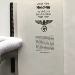 Monology ve Vůdcově hlavním stanu 1941-1944, Adolf Hitler