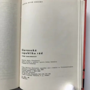 Slovenská republika rád (Výber dokumentov), Mária Chmelárová