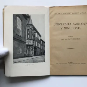 Universita Karlova v minulosti, Václav Novotný