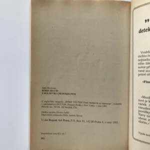 Boris Jelcin. Z bolševika demokratem, John Morrison