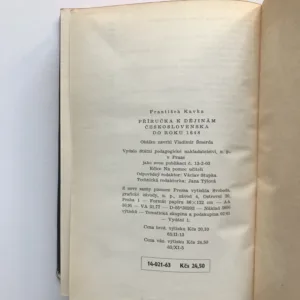 Příručka k dějinám Československa do roku 1648, František Kavka