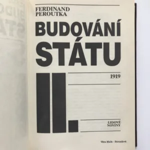 Budování státu 1-4, Ferdinand Peroutka