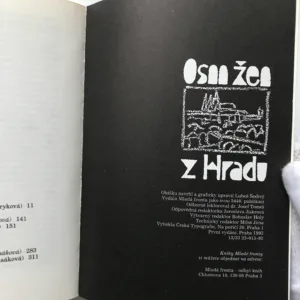 Osm žen z Hradu (věnování autora), Pavel Kosatík