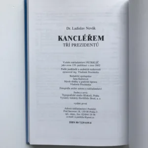 Kancléřem tří prezidentů, Ladislav Novák