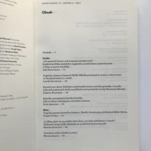 Slovo a smysl 19 (Časopis pro mezioborová bohemistická studia)