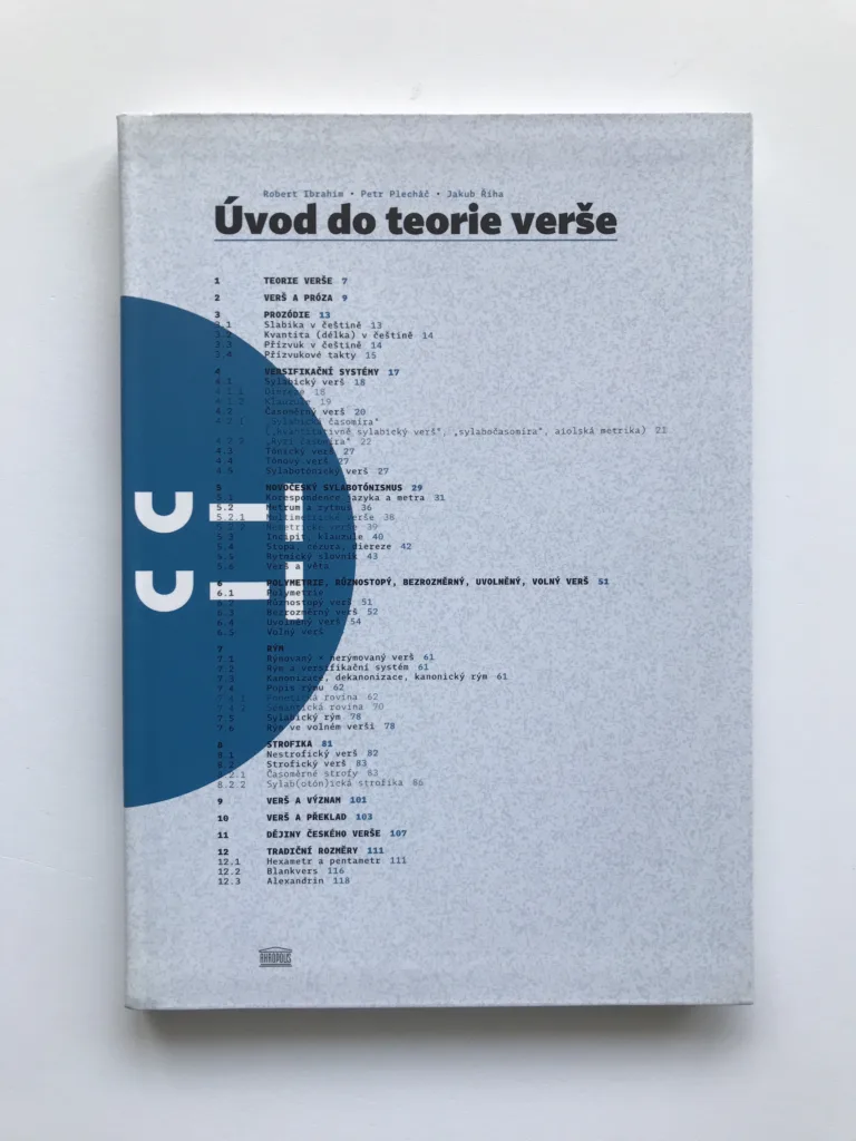 Úvod do teorie verše, Robert Ibrahim, Petr Plecháč, Jakub Říha
