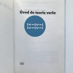Úvod do teorie verše, Robert Ibrahim, Petr Plecháč, Jakub Říha