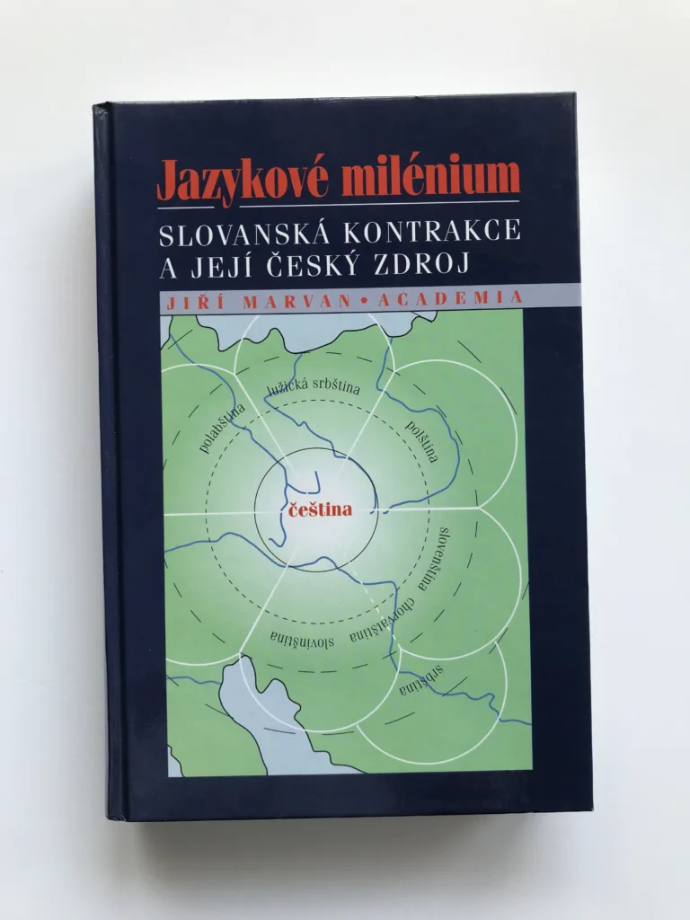 Jazykové milénium (Slovanská kontrakce a její český zdroj), Jiří Marvan