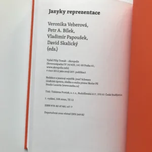 Jazyky reprezentace, Veronika Veberová, Petr A. Bílek, Vladimír Papoušek, David Skalický