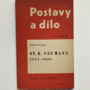 St. K. Neumann 1875-1935, Bedřich Václavek