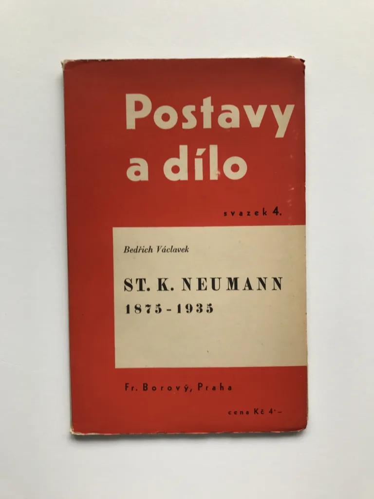 St. K. Neumann 1875-1935, Bedřich Václavek