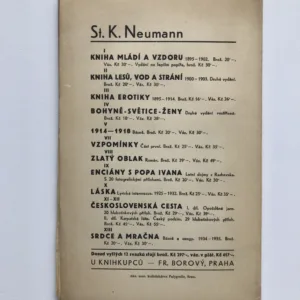 St. K. Neumann 1875-1935, Bedřich Václavek