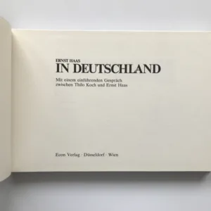 In Deutschland, Ernst Haas