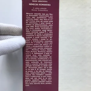 Německá romantika, Naum Berkovskij