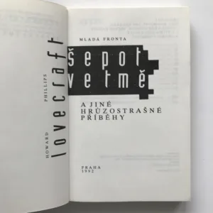 Šepot ve tmě a jiné hrůzostrašné příběhy, H. P. Lovecraft